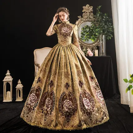 vintage barokk tikandid pall kleit kleit Renaissance Kleit kuninganna kleit Victoria/Marie Antoinette Belle