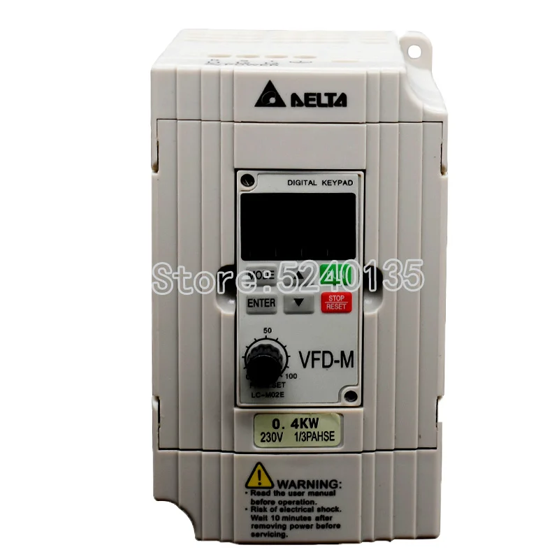 Uus originaal VFD-M seeria ultra low noise mini VFD004M21A 0.4 kw 220V inverter
