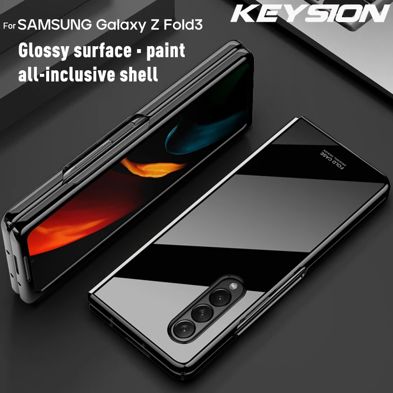 KEYSION Luksus Klaver Värvi Telefoni puhul Samsungi Z Murra 3 5G Ees Tagasi Kaitsva Põrutuskindel Telefon Kate Galaxy Z Murra 2 3