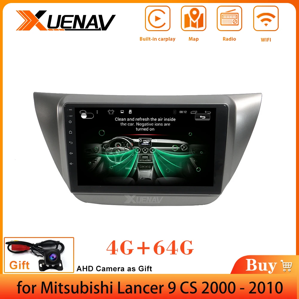 Autoraadio player Car GPS Navigation DVD-Mängija Mitsubishi Lancer 9 CS 2000 - 2010 autoraadio Multimeedia video mängija stereo