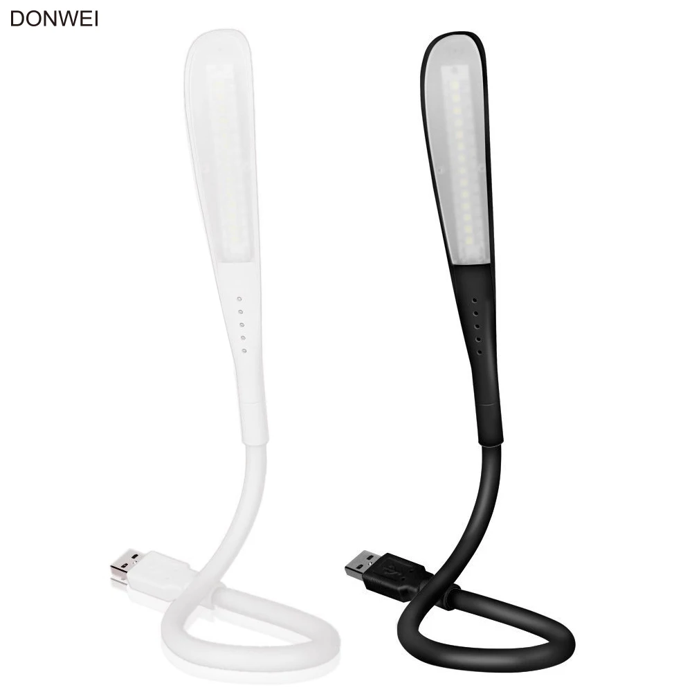 DONWEI USB Powered 14 LED Night Light Paindlik 360 Kraadi Kohanemise Laua Broneerida Lamp PC Mobile Power Sülearvuti