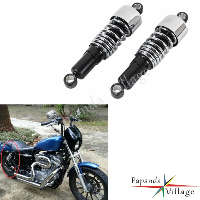 Mootorratta Chrome ' i Drop-in Kahvel Vedrud Alumise Esipaneeli Taga Langetamine Slammer Komplekt Harley Sportster Iron 883 XL883 1200 2004-2017