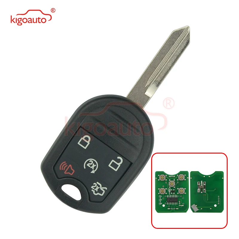 Kigoauto 164-R8056 CWTWB1U793 Remote key 4 nuppu+paanika 315Mhz 4D63 80bit Ford Taurus Serv