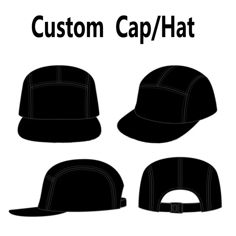 Custom Ühise Põllumajanduspoliitika 5 Paneel, Mütsid Korter Ääreni Mütsid Logoga