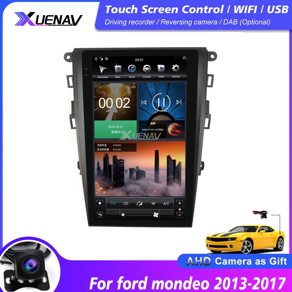 Autoraadio Multimeedia Mängija ford mondeo 2013 2014 2015 2016 2017 auto GPS Navigatsiooni Autoradio Stereo-DVD-mängija
