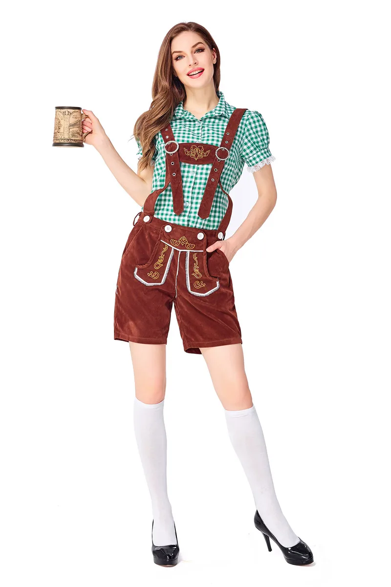 Cosplay Kostüümid Naiste saksa Õlu Tüdruk Kostüüm Täiskasvanud Keskmise Halloween Oktoberfest Fancy Kleit
