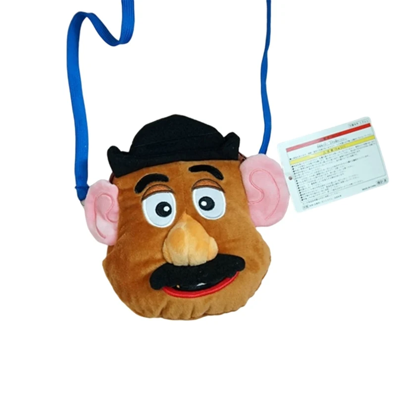 Disney Toy Story Cartoon Mr. Potato Head Moe -, Plüüš Kaldu õlakott Münt Rahakott Kaardi Paketi 13*12cm