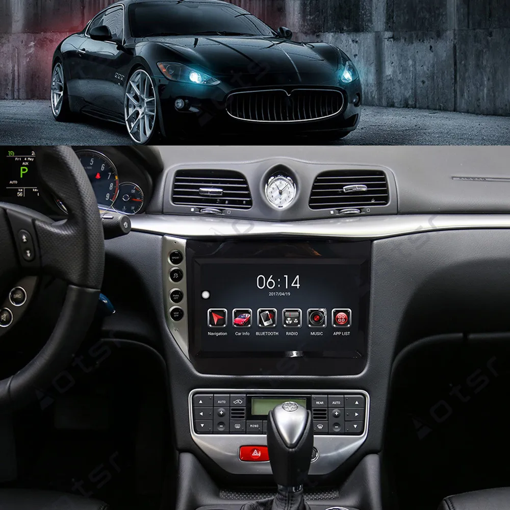 AOTSR Tesla Android 9 Auto Raadio Maserati GT GC GranTurismo 2007 2017 Multimeedia Mängija, GPS Navigatsioon DSP CarPlay AutoRadio