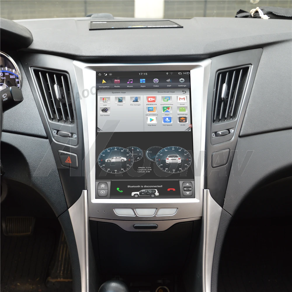 2din android autoraadio multimeedia mängija Hyundai Sonata 8 2012 2013 2014 auto stereo autoradio tesla vertikaalne DVD-mängija