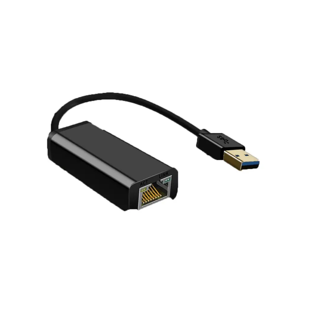 1000 mbit / s USB 3.0 Gigabit RTL8153 Ethernet Lan Card RJ45 Ethernet Adapter Converter Realtek Võrgu Kaart Sülearvuti Hulgimüük