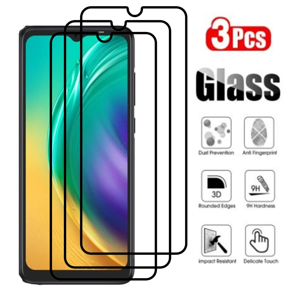 Karastatud Klaas Tecno POP-4 Pro Pro Full Coverage Screen Protector Glas Jaoks Tecno POP-4 Pro Kaitsva Klaasi