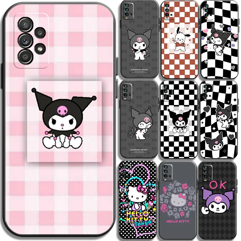Hello Kitty Kuromi Telefon Juhtudel Xiaomi Redmi Lisa 9 Pro 10 10S 10 Pro POCO F3 GT X3 GT M3 Pro X3 NFC tagakaas Coque Funda