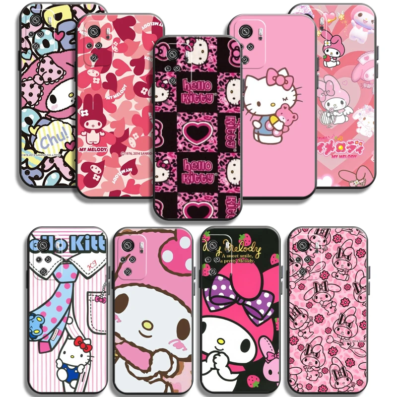 Hello Kitty Kuromi Telefon Juhtudel Xiaomi Redmi Lisa 8 Pro 8T 8 2021 8 7 8 8A 7A 8 Pro Funda Coque tagakaas