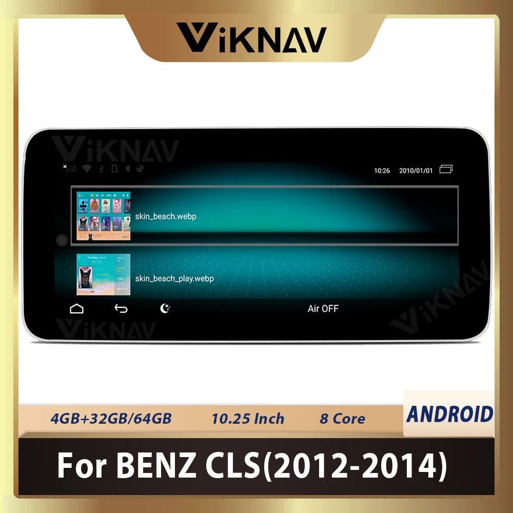 Android autoraadio player-Benz CLS 2012-2014 GPS Navigation Auto multimeedia Mängija, Puutetundlik Ekraan, GPS Kaart