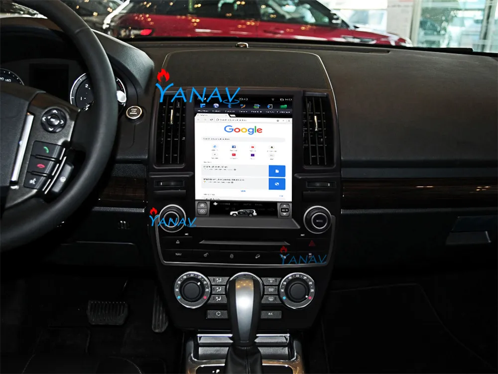 10.4 tolline Android Auto GPS Navigatsiooni-Land Rover Freelander 2 2007-2015 Mms Auto DVD Mängija Tesla Vertikaalne Ekraan