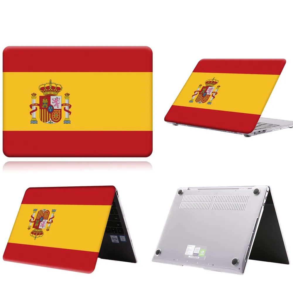 Hispaania Lipu Muster Anti-slip Sülearvuti Puhul MateBook 13/13 AMD Ryzen/14/D14/D15/X 2020/X Pro/Pro 16.1/Au MagicBook 14/15