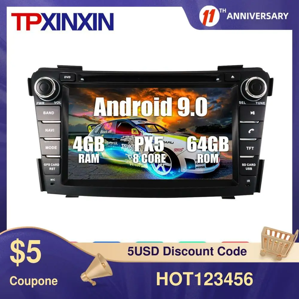 Android 10 8 Core Auto DVD Mängija GPS Navigatsiooni HYUNDAI I40 2011-2016 Stereo juhtseade Auto Raadio Multimeedia Mängija Carplay