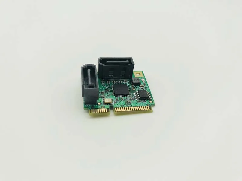 Uus Müügi-2-Port SATA3.0 HDD Mini PCI-E SATA laienduskaardi 6Gbps Mini PCI-E SATA HDD SSD Adapter Teisendada Kaardi Kiibistik ASM1061