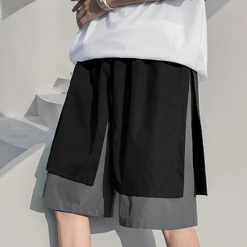 LAPPSTER-Noorte Y2k Segast Jõusaal Korvpall lühikesed Püksid 2022 Suvel Jaapani Streetwear Vabaaja Taskutega lühikesed Püksid Must Joogers lühikesed Püksid
