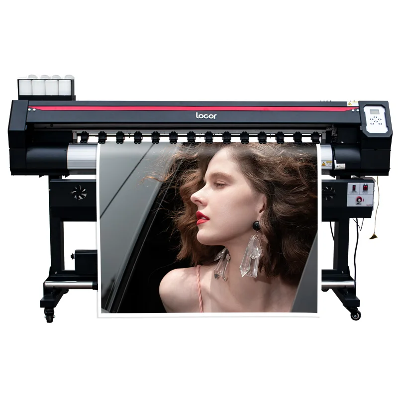 Grand 1800 I3200 Pea Lõuend Printer Locor Flex Masin Xp600 Eco Solvent Vinyl Printer 1.8 M