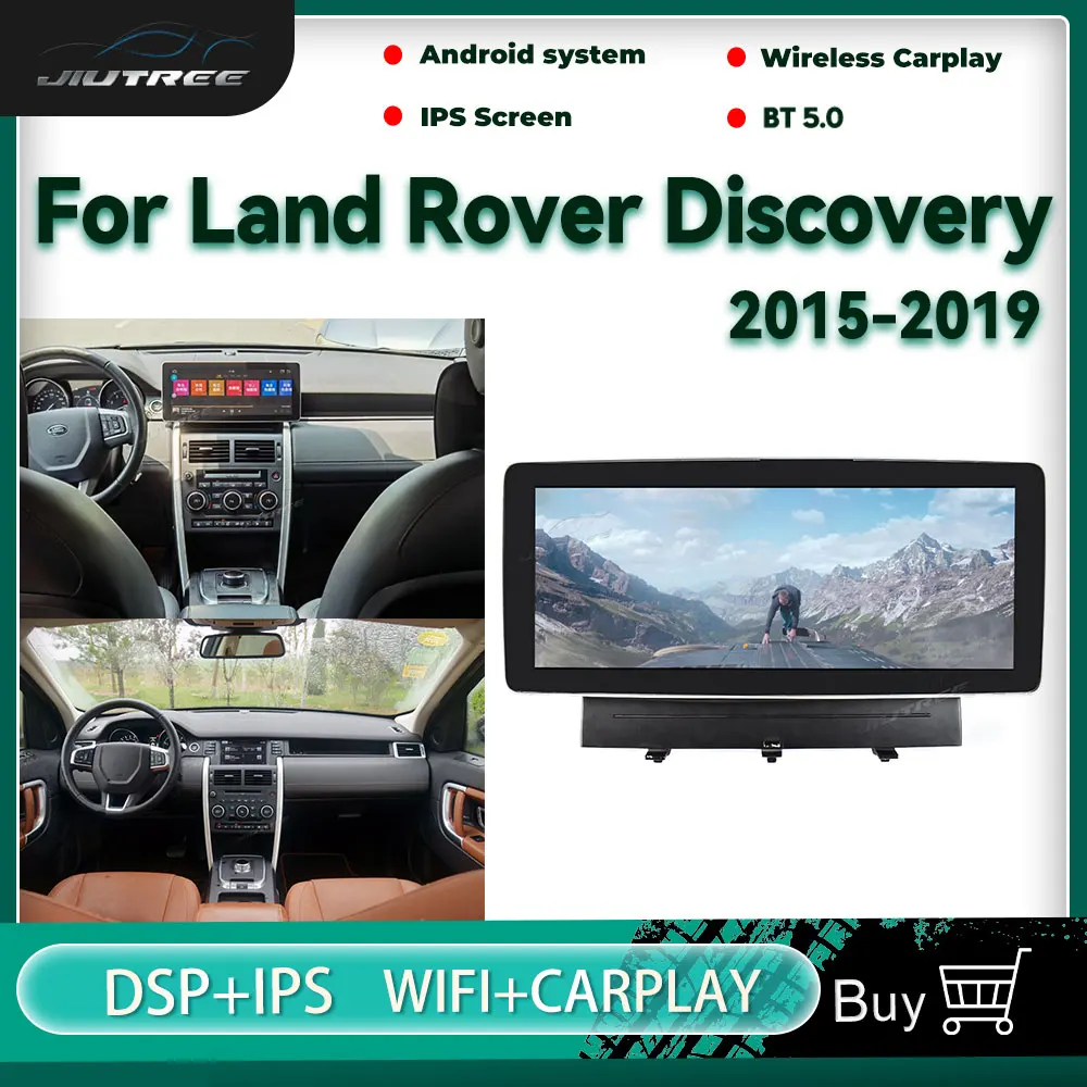Vertikaalne Ekraan, Android autoraadio Stereo Land Rover Discovery 2015-2019 GPS Navigation Multimeedia Mängija, Stereo Audio Vastuvõtva