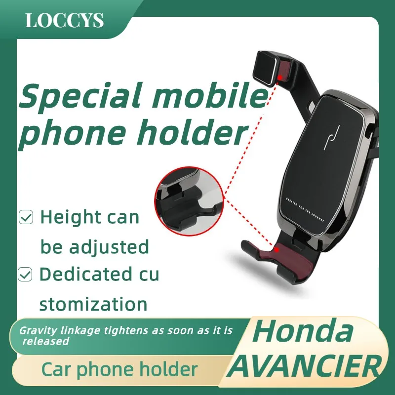 Honda AVANCIER 2017-20 Auto Omanik Auto Air Vent Clip Mount Mobile Cell Seista Nutitelefoni GPS Tugi Universaalne MobilePhone