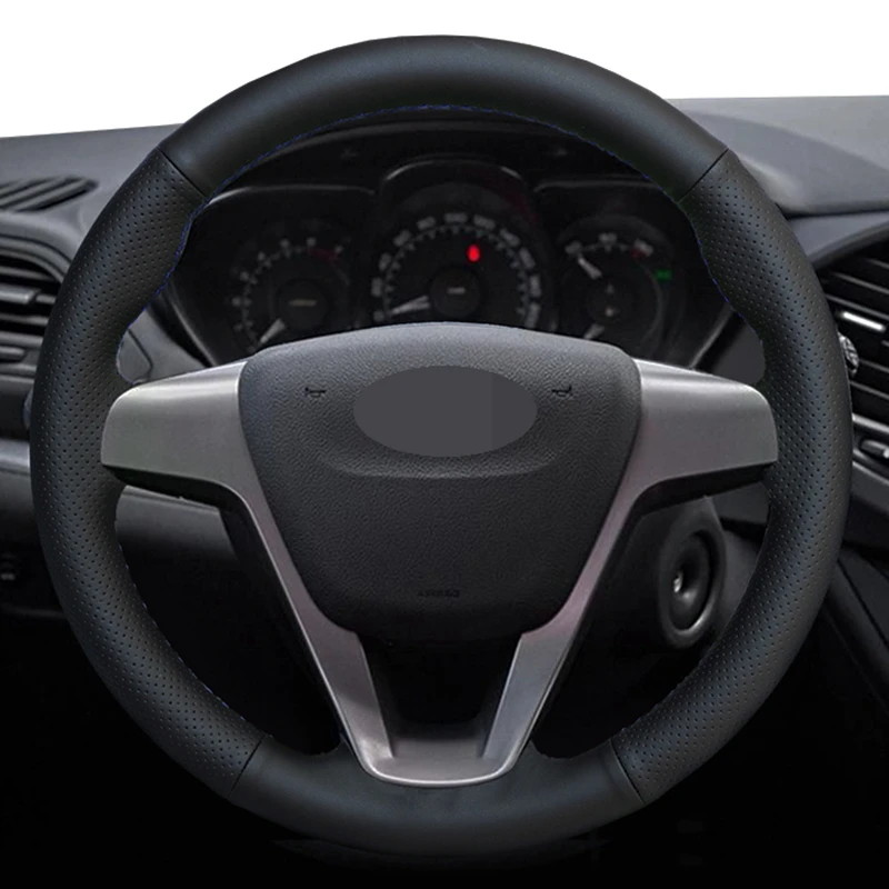 Auto Rooli Kate Lada Vesta 2015 2016 2017 2018 2019 2020 Xray 2015-2020 DIY Käsitsi õmmeldud Must Ehtne Nahk