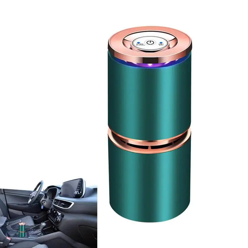 Auto Õhu Puhastaja Vaikne Temperature Ionic õhupuhastid Nupp Koos LED-Valgust Neelavad Suitsu Lõhn Halva Lõhna Vahend, Kontor