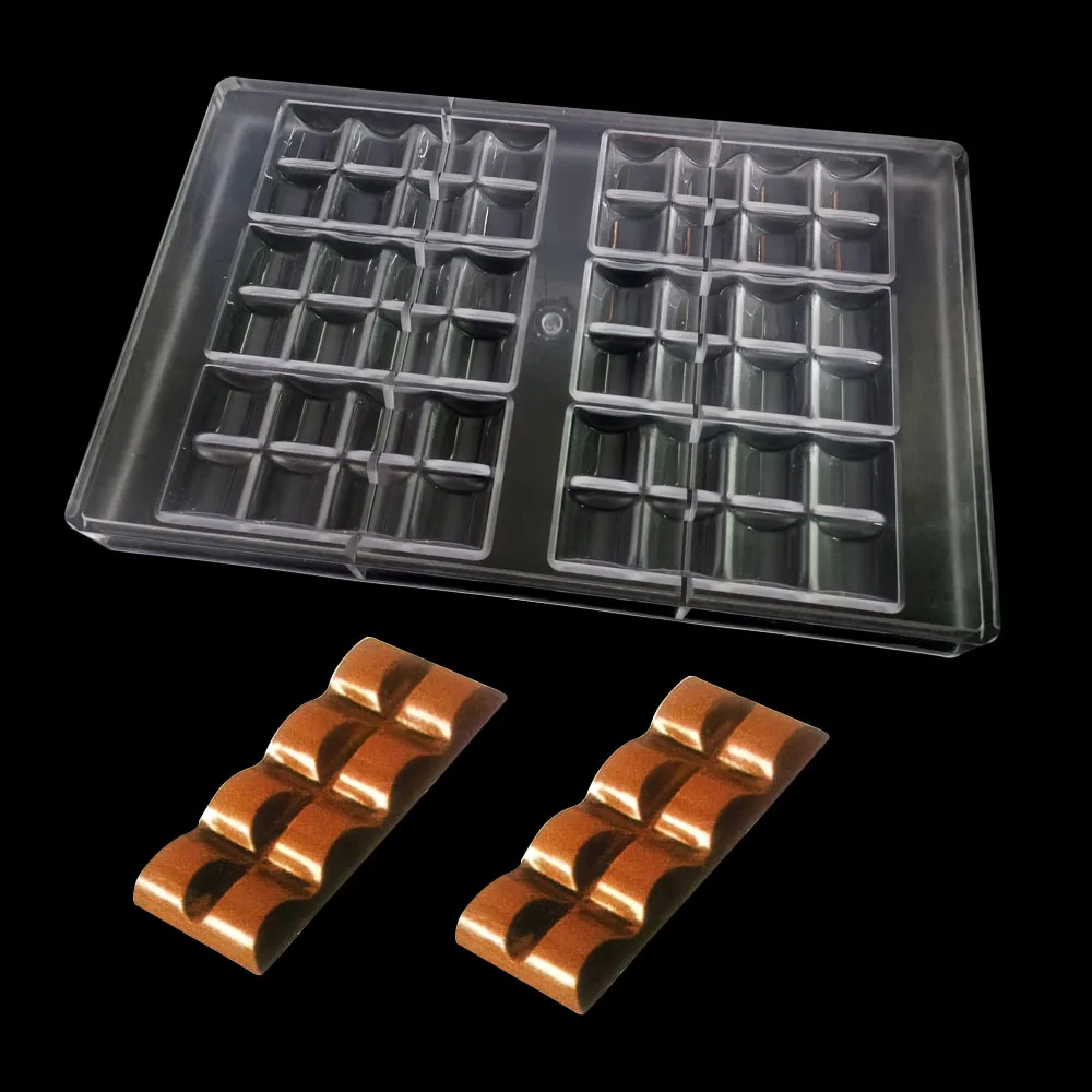 3D PC Šokolaadi Hallitus Polükarbonaat söögi Šokolaadi Hallitus Candy bakeware, küpsetamine, Saia jelly Tööriist