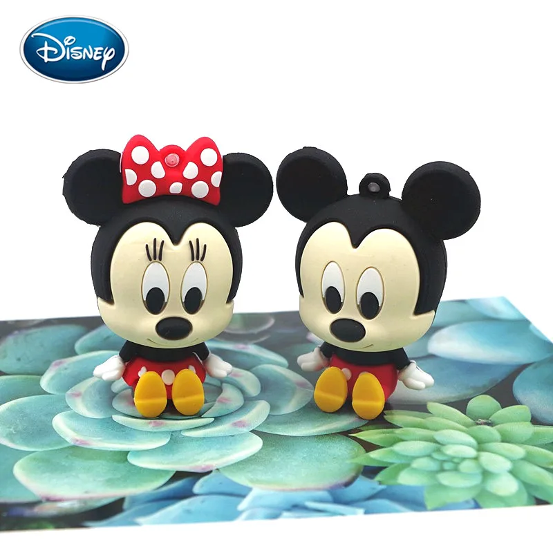 Disney Miki-Minni cartoon armas Epoksü nukk võtmehoidja kott tarvikute ripats kingitus 5,5 cm nukk plastikust nukk käsitöö tarvikud