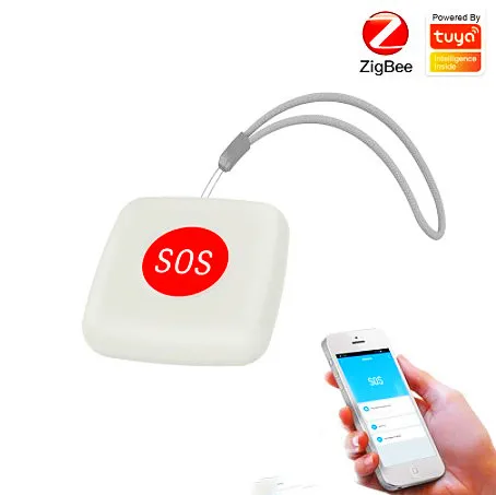 Tuya Zigbee SOS Nupp,Isiklik Alarm SOS Armband Wifi Nupp Andur Kodus Alarm Remote Smart Elu App Paanika Nupp, Alarm