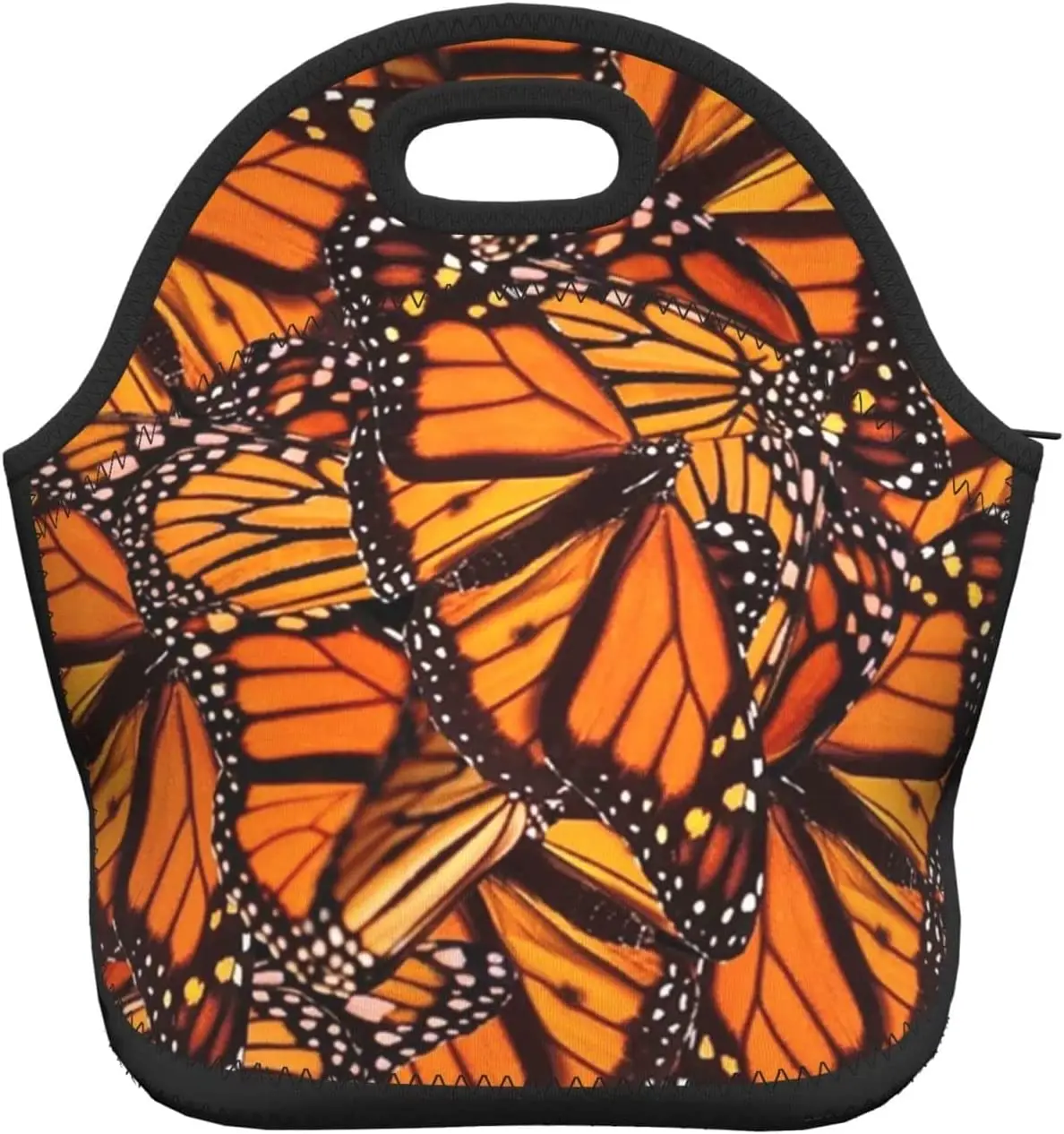 Monarch Butterfly Lunch Box Korduvkasutatavad Lunch Bag Kott Isoleeritud Lõuna Kott Naistele, Meestele, Lunch Box Telkimine Kingitused Kooli