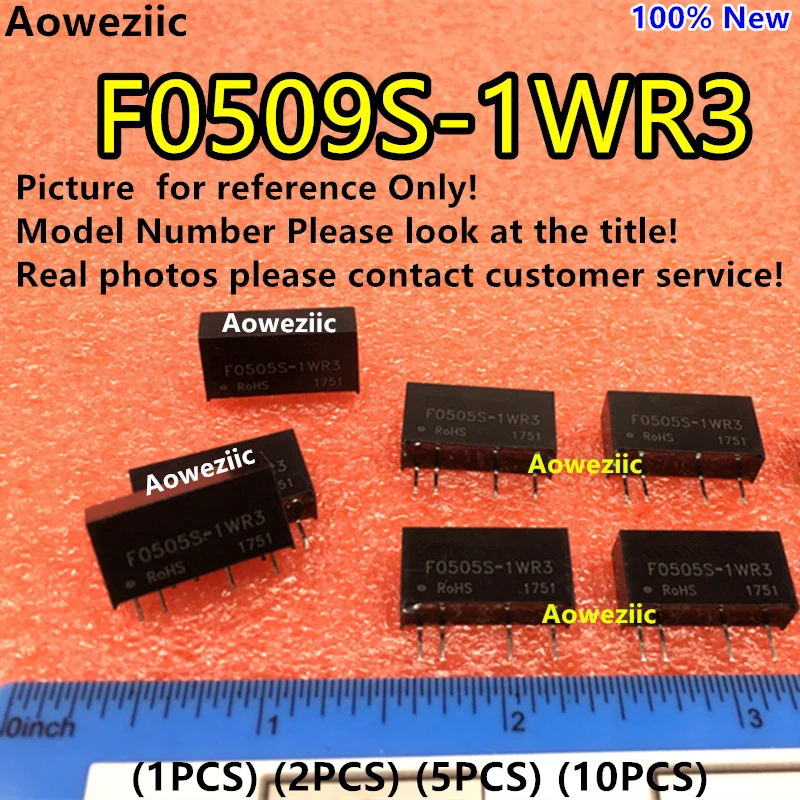 Aoweziic (1TK) (2TK) (5TK) (10TK) F0509S-1WR3 Uus Originaal Sisend: 4.5 V-5V Väljund: +9V 0.11 A, DC-DC 3000VDC Isoleerida