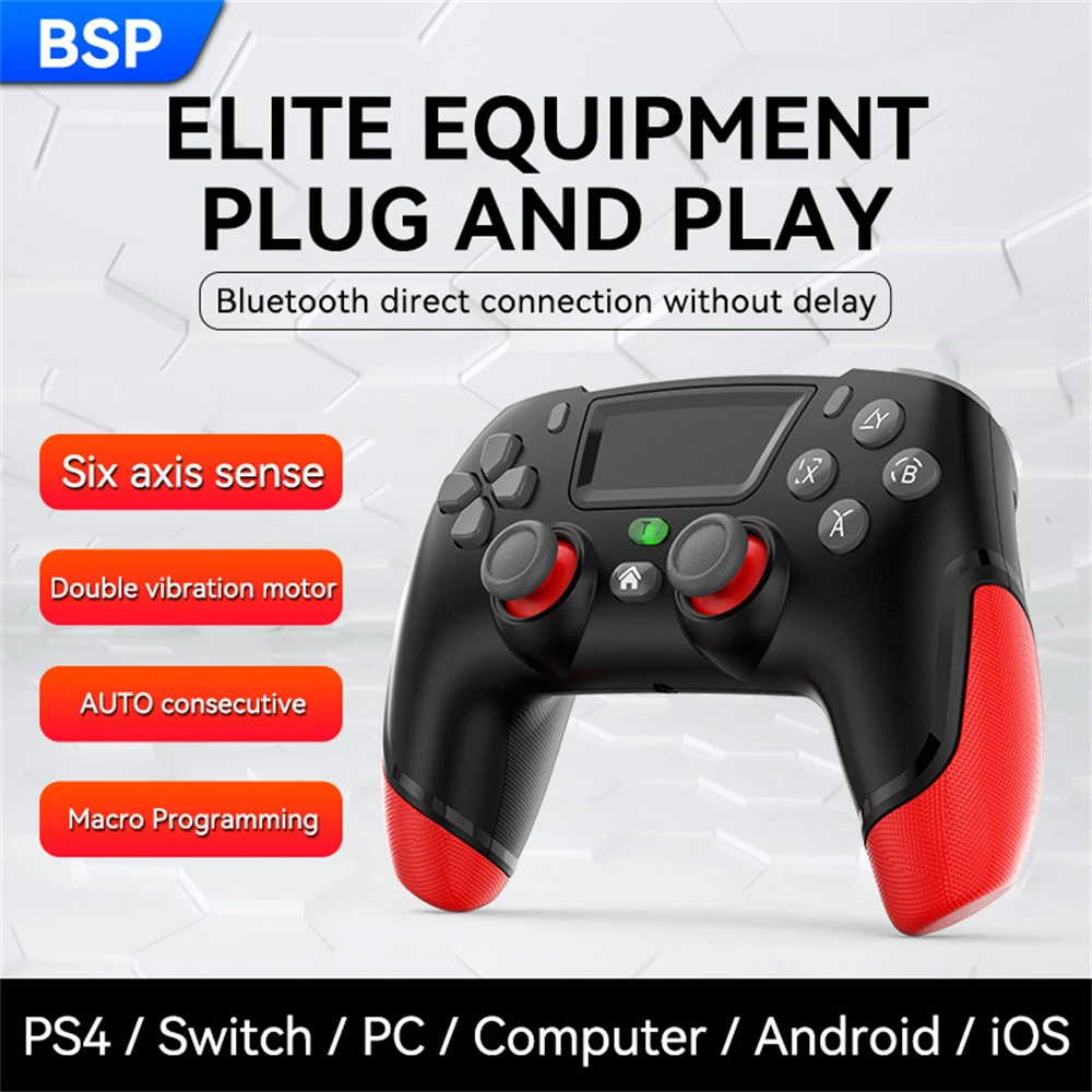 PS4 Töötleja Gaming Wireless Bluetooth Juhtnuppu Konsooli Töötleja Playstation PS4 Lüliti Android, Ios, Windows Pc Gamepad