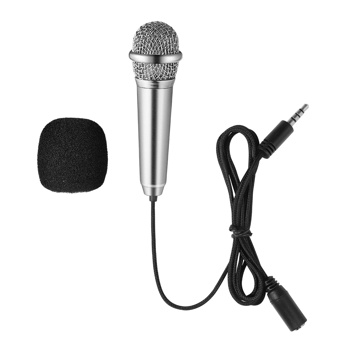 Asmr Mikrofon Pihuarvutite Pisike Mikrofon Vokaal Mikrofon KTV Mikrofon Kaasaskantav Instrumendi Mikrofon