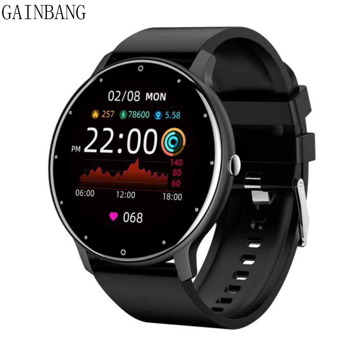 ZL02 Smart Watch Bluetooth Kõne Naised Mehed Lady Fitness Puhkeoleku Südame Löögisageduse Monitor Sport Veekindel Smartwatch IOS Android