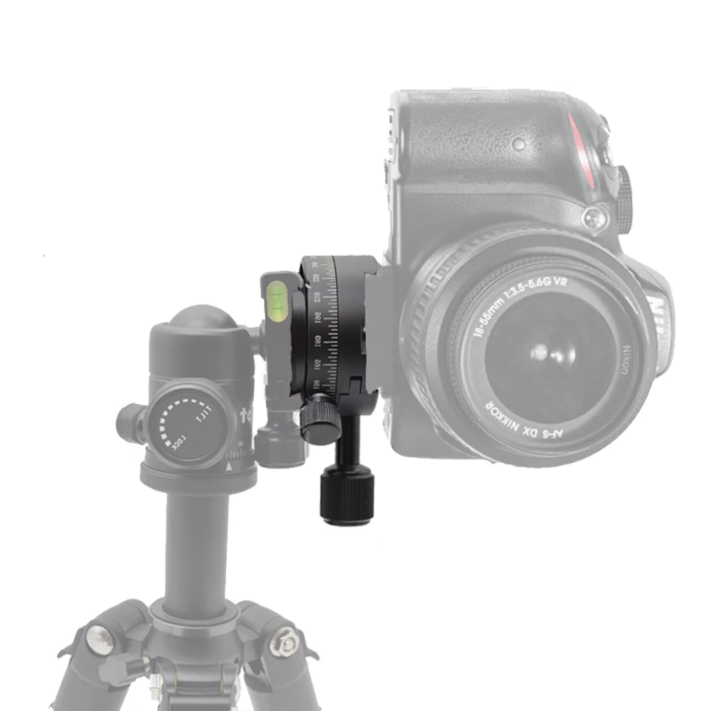 JINTU 360 Panoraam fotograafia tarvikud dslr kaamera Statiivi Pea Mount Arca Swiss Quick Release plate U-adapter 1/4