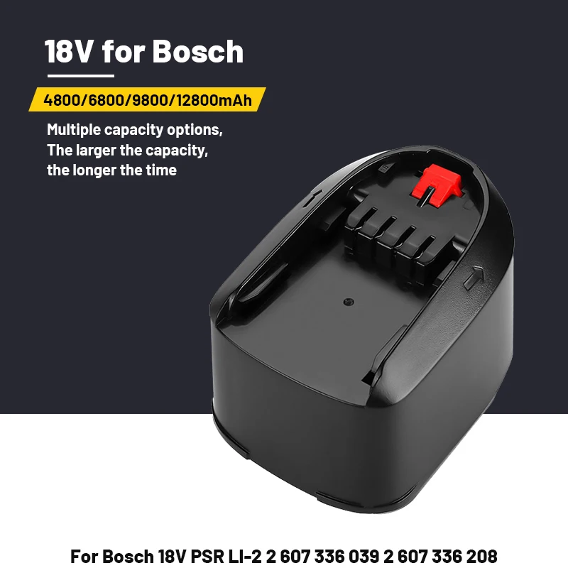 uus Bosch 18V 12.8 Ah Li-ion Aku PES PSB MPV PST Bosch Kodu & Aed Vahendid (ainult Tüüp C) AL1830CV AL1810CV AL1815CV