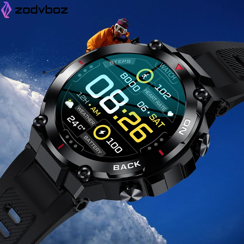 2022GPS Smart Watch 480mAh suur aku Mehed Naised Väljas ujuda tervisespordi IP68 Veekindel SmartWatch Sobib Android ja IOS