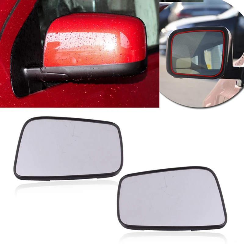 Auto Vasakule-Paremale Rearview Mirror Klaas Soojendusega Pool Välispeeglid Klaasist Objektiiv Nissan Qashqai, X-Trail T31 2008-2015