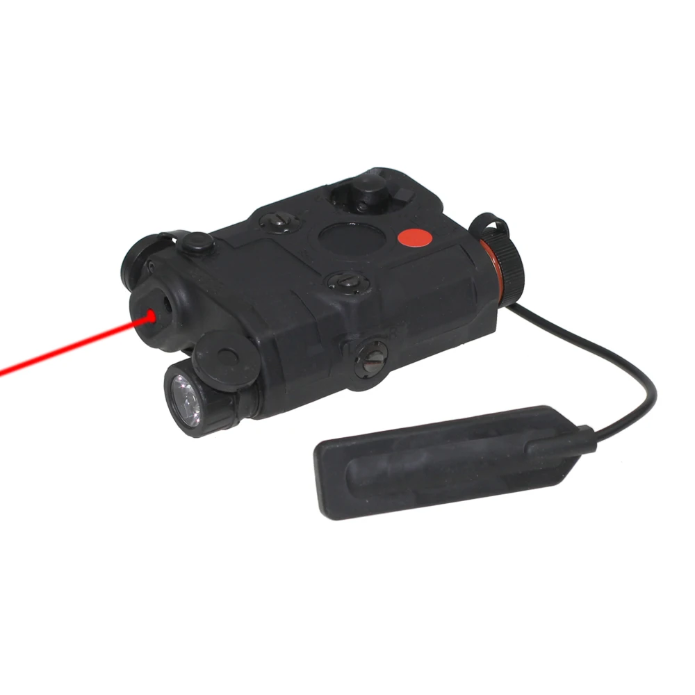 TORQ PEQ-15 Aku Kast Red Dot Laser+Valge LED Taskulamp+ IR Relva Kerge 20mm Raudtee Jahi Püss Airsoft PEQ