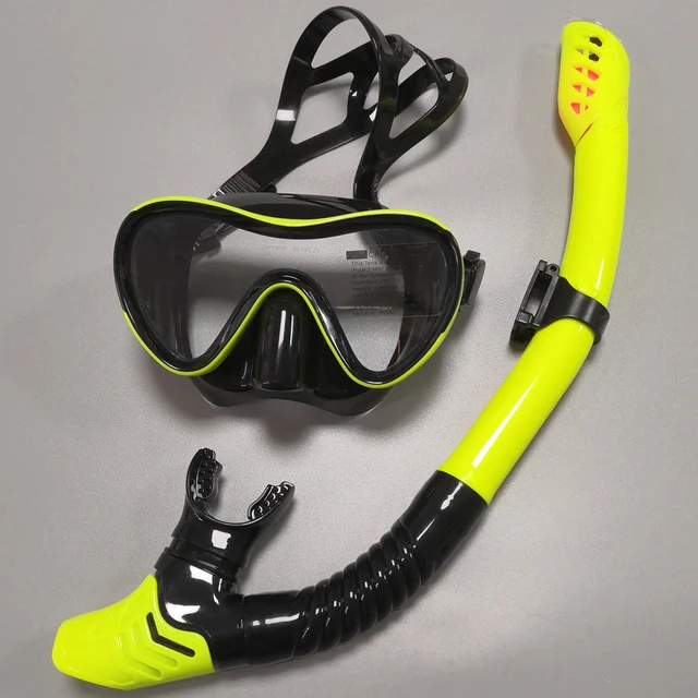 Professionaalne Veealuse Ujumisvarustus Scuba Diving Mask Silikoon Mask, Hingamistoru Anti-Fog Sukeldumine Mask, Hingamistoru Täielik Kuiva Katseklaasi