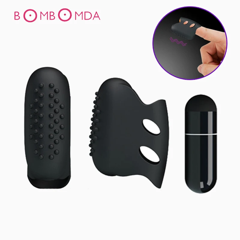 Silikoon Sõrmega Kindad Vibraatorid G spot Suured Kliitori Orgasm Bullet Clit Stimulaator Sõrme Vibraator Täiskasvanud Sugu Mänguasjad, Naiste