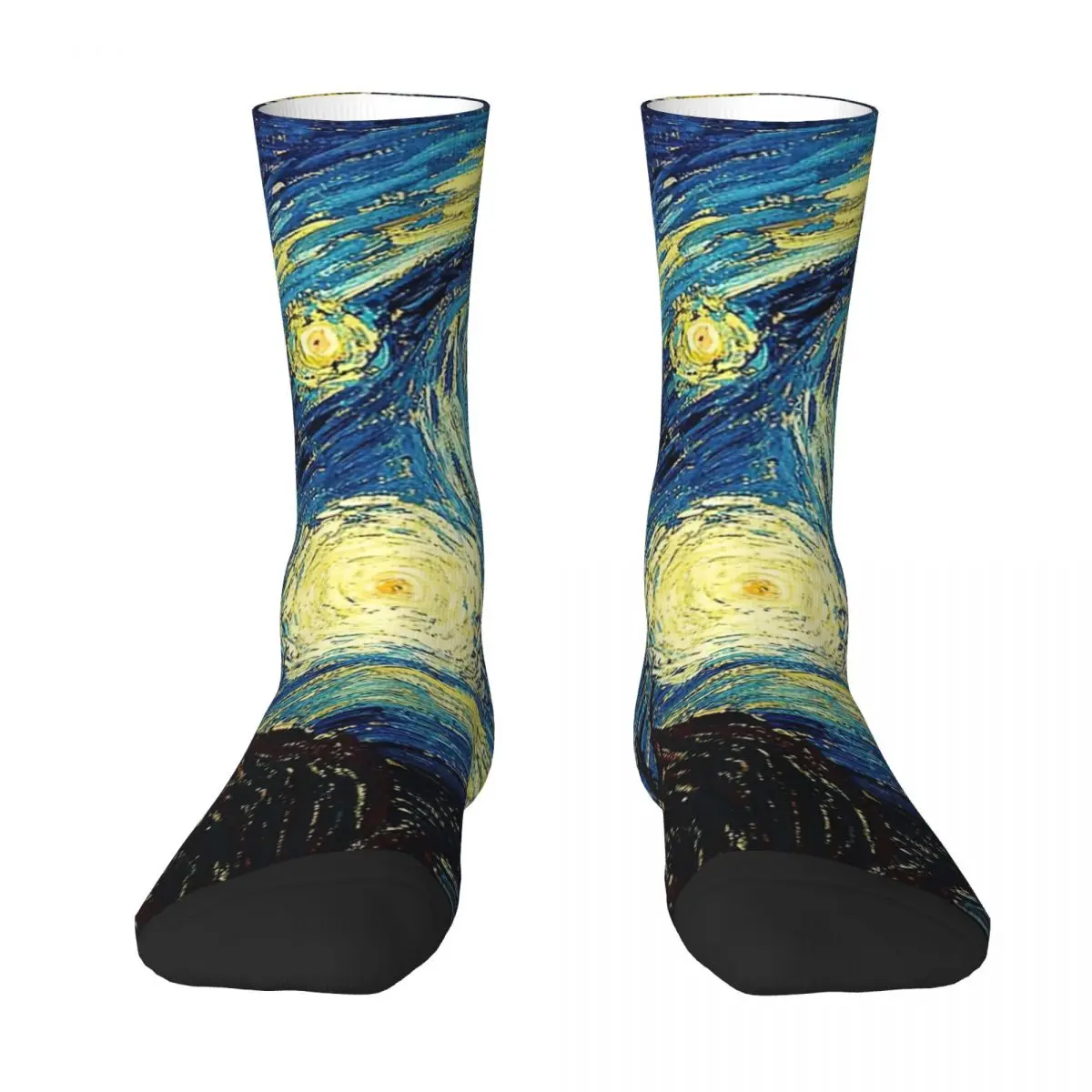 Vincent Van Gogh - Starry Night Täiskasvanud Sokid,Unisex sokid,meeste Sokid, naiste Sokid