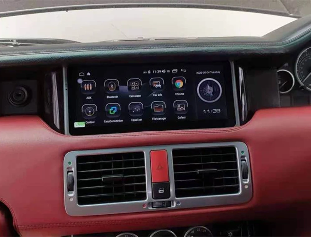 Tesla Stiilis Universaalne Auto Raadio Mängija Land Rover Range Rover 2004 - 2012 Auto GPS Navigation Stereo Android DVR Carplay