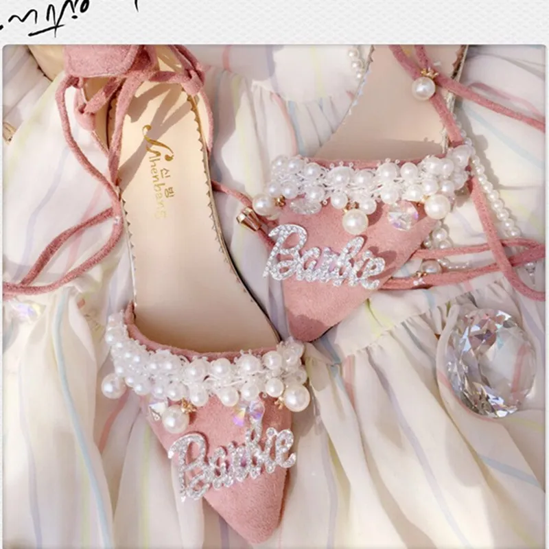 Lolita palace roosa rihmad pikad madalas suu korter suve kingad naiste kingad õpilased mugavad naiste kingad loli cos