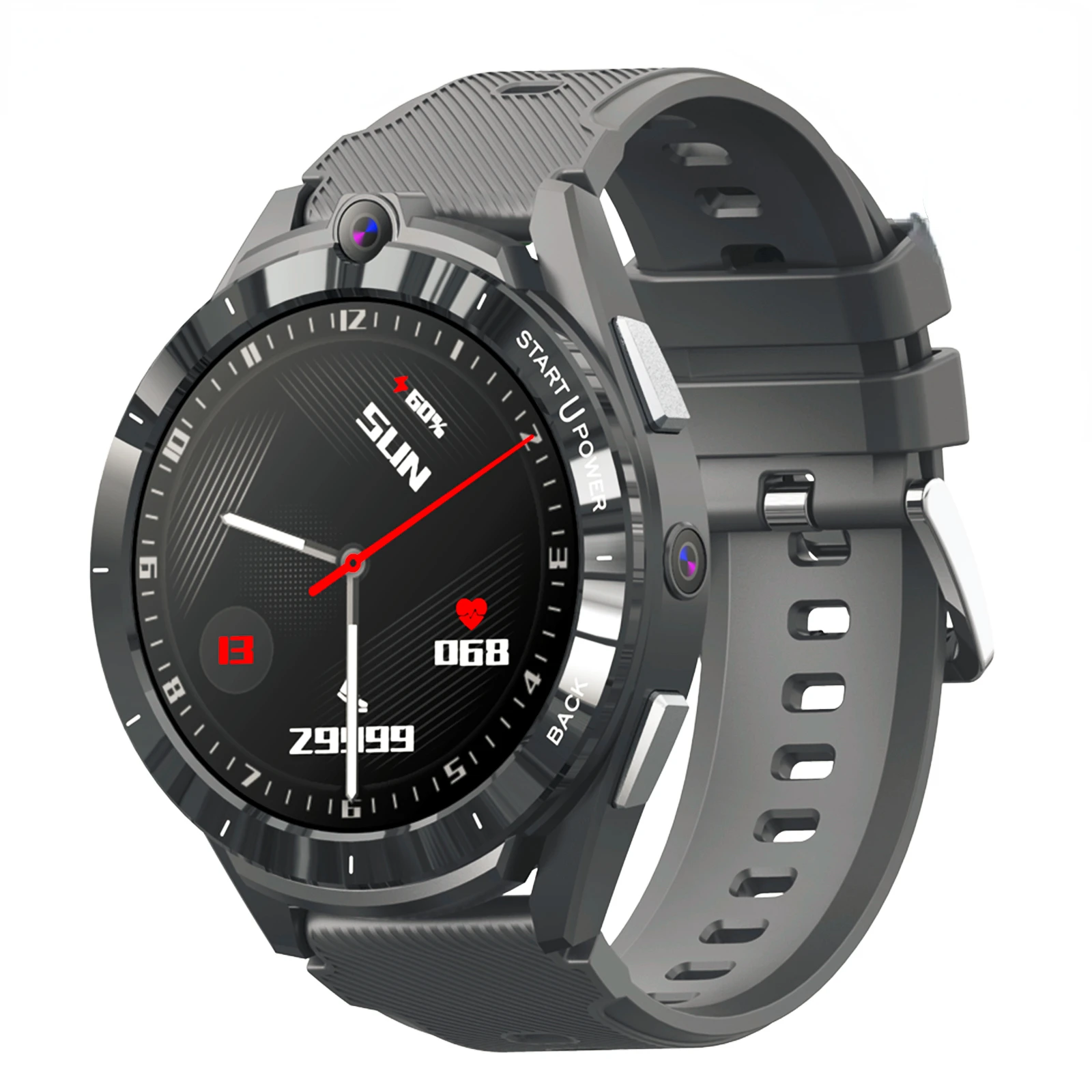 Smart Watch Mehed, GPS, WiFi, 6G 128G Smartwatch 2022 Android 11 SIM-Kaart 8 Core 8MP Kaamera 900mAh 1.6 Tolline 400*400 Piksli Müük