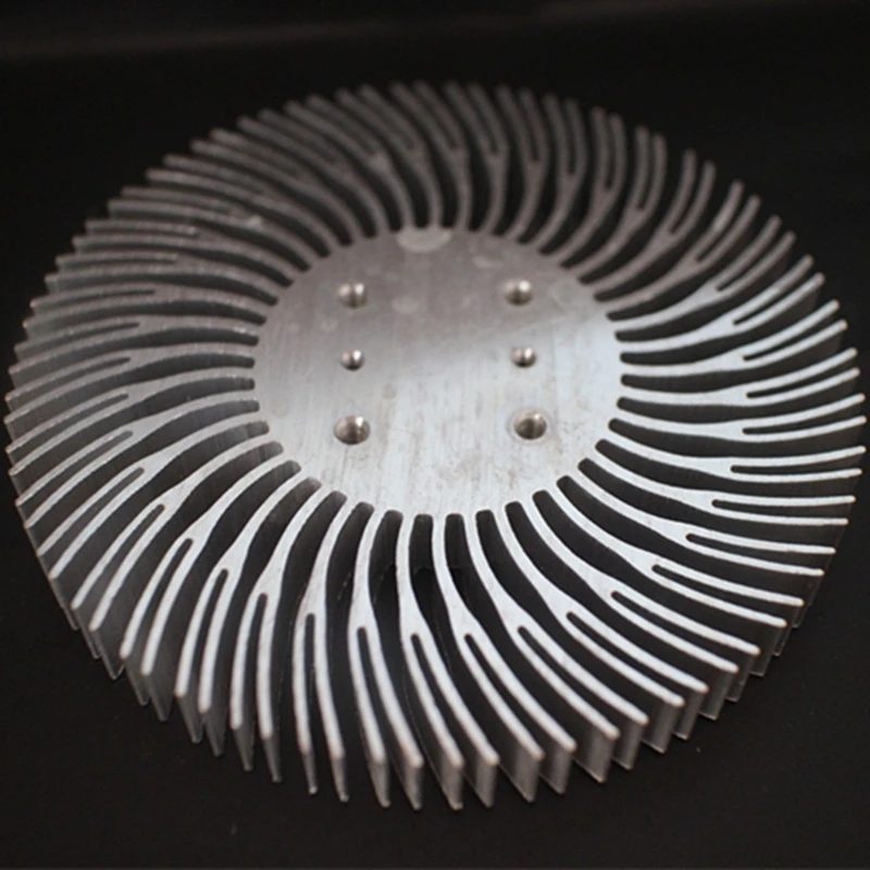 Ümmargune LED Heatsink Radiaator 10W Alumiinium Radiaator jahutusradiaator Majapidamises Lamp Radiaator Vahetatav