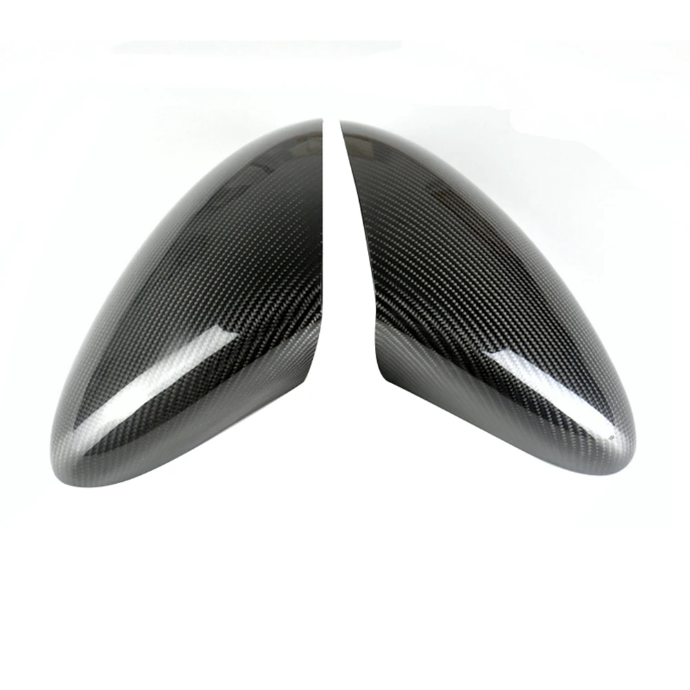 Eest -Porsche Macan 2014-2022 Päris Carbon Fiber Pool Rearview Mirror Cover Sisekujundus Dekoratiivsed Shell Ühise Põllumajanduspoliitika Välisilme Tarvikud